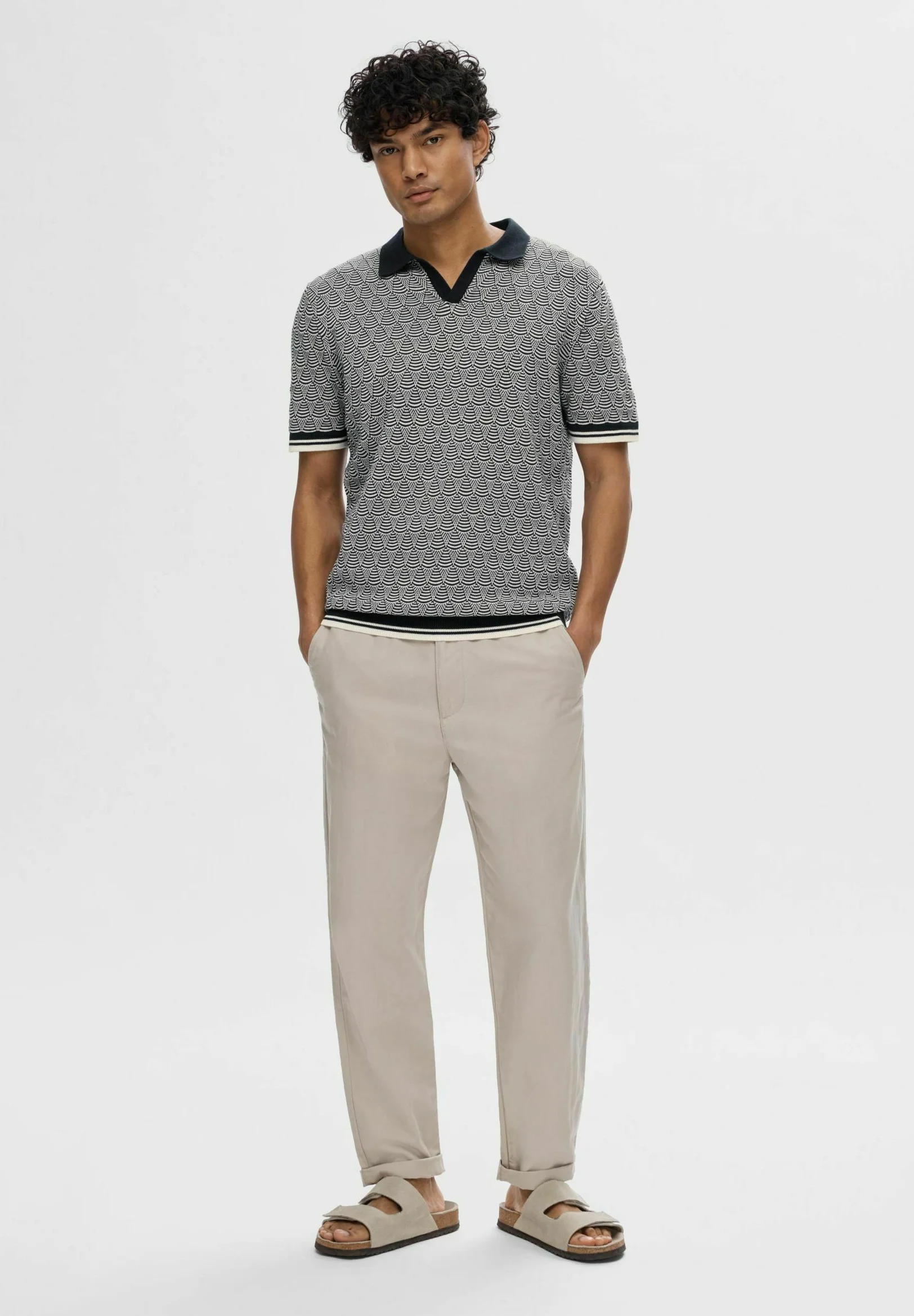 Polo SLHWIFI OPEN para hombre seleccionado