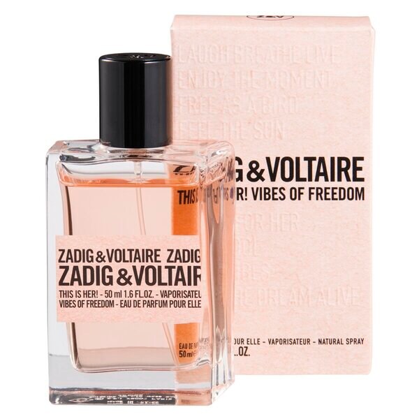 Zadig & Voltaire Tämä on Her Vibes of Freedom Eau de Parfum 50ml