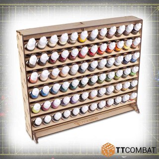 TTC & Vallejo Paint Rack 72