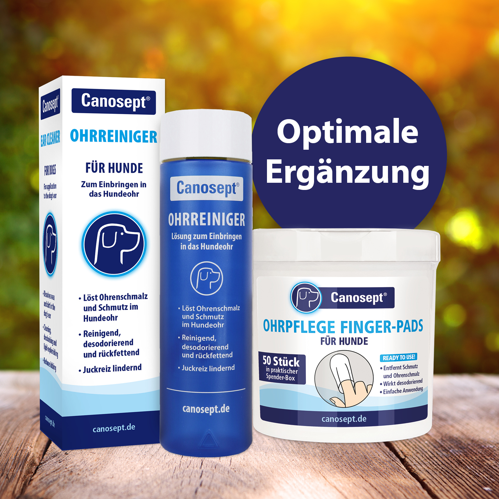 Canosept Augen- & Ohrenpflege Canosept Ohrreiniger 125ml