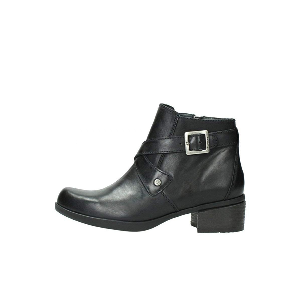 WOLKY Stiefeletten schwarz