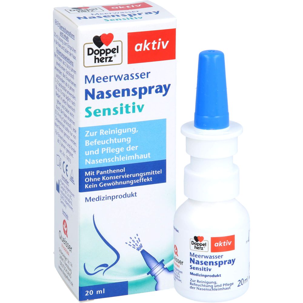 Meerwasser Nasenspray mit Panthenol
