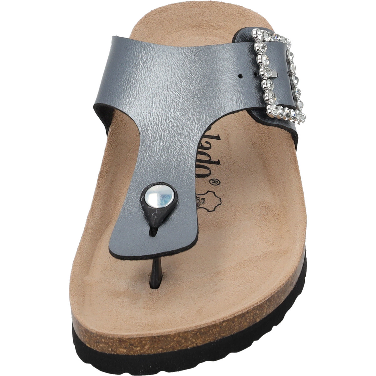 Palado Kos SQ by Sila Sahin, Zehentrenner, Damen, Anthrazit Metallic