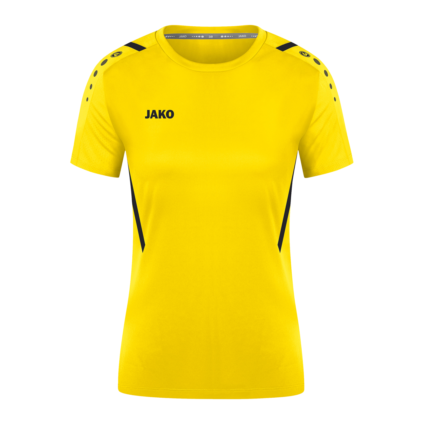 JAKO Challenge Trikot Damen Gelb Schwarz F301
