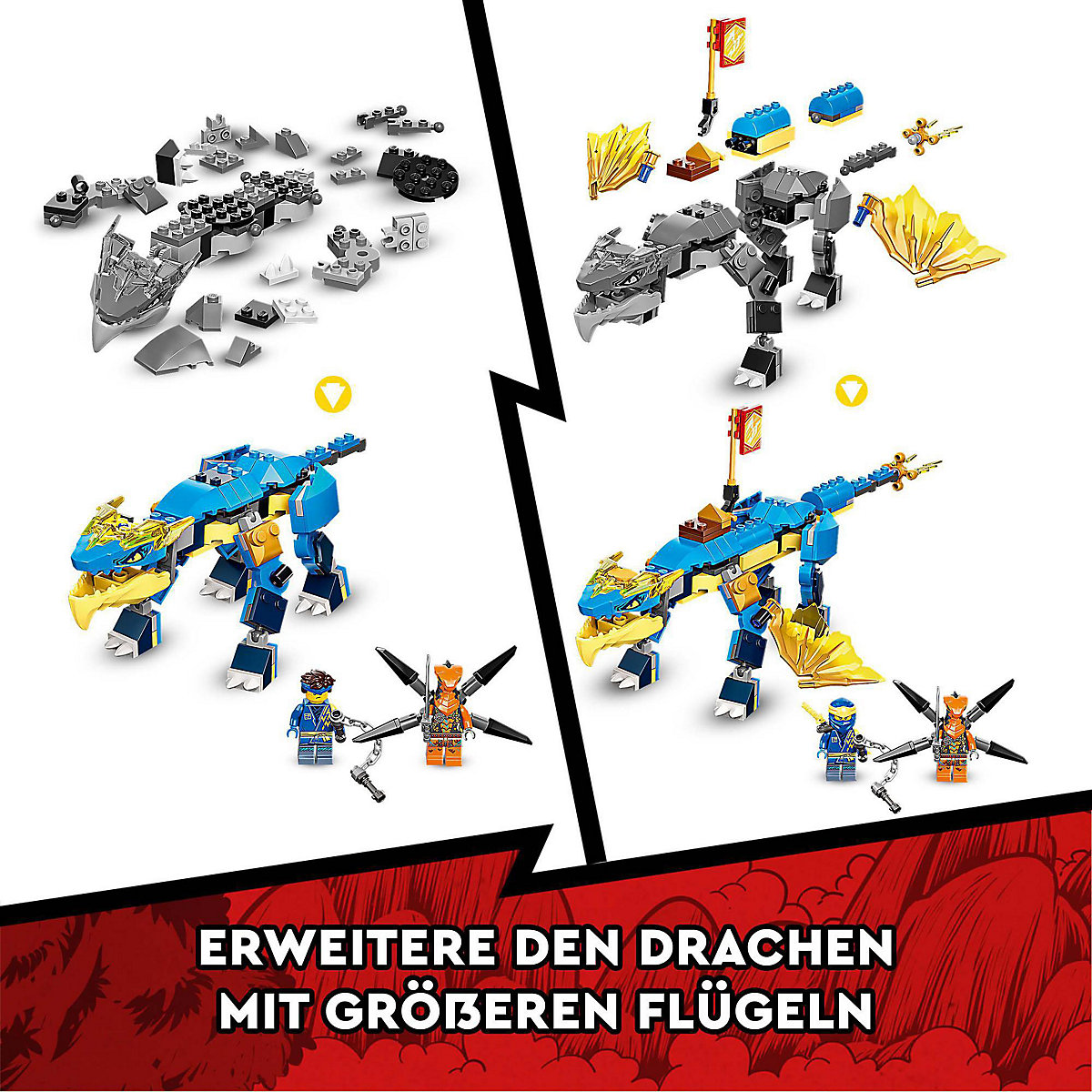 LEGO® Ninjago 71760 Jays Donnerdrache EVO