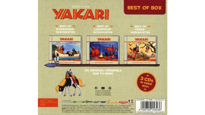 Yakari-Best Of-Box-Hörspiel