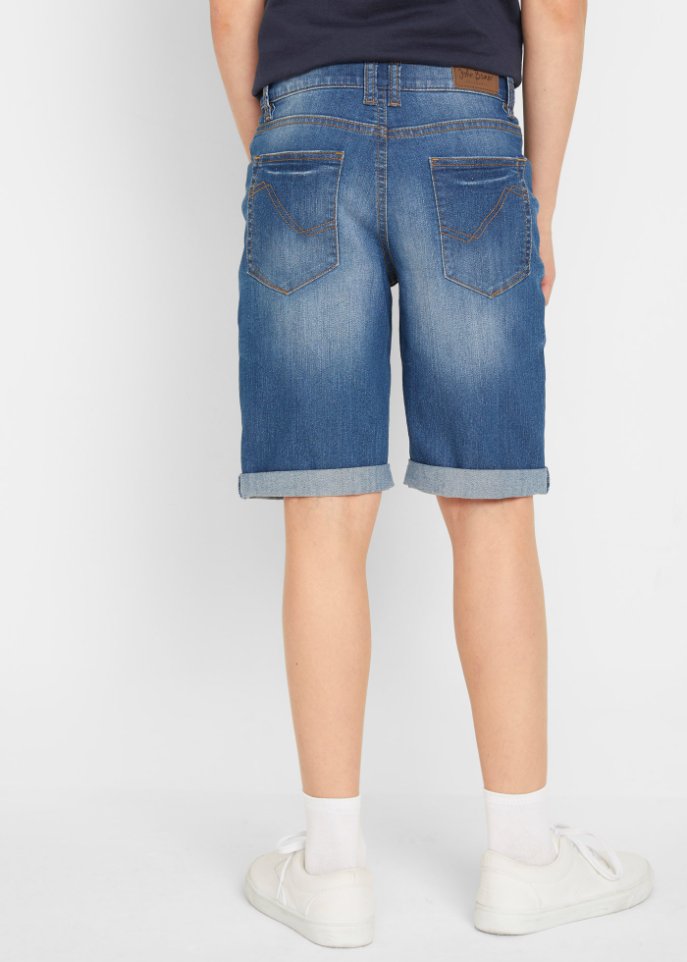 Jungen Stretch-Bermuda, Slim Fit