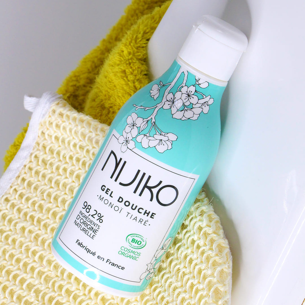 nijiko Gel Douche Bio Monoï Tiaré Gel douche