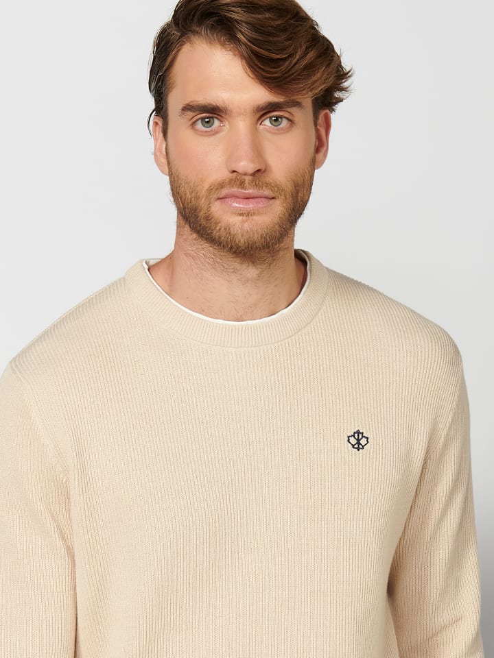 KOROSHI Jersey Punto in creme günstig kaufen XL