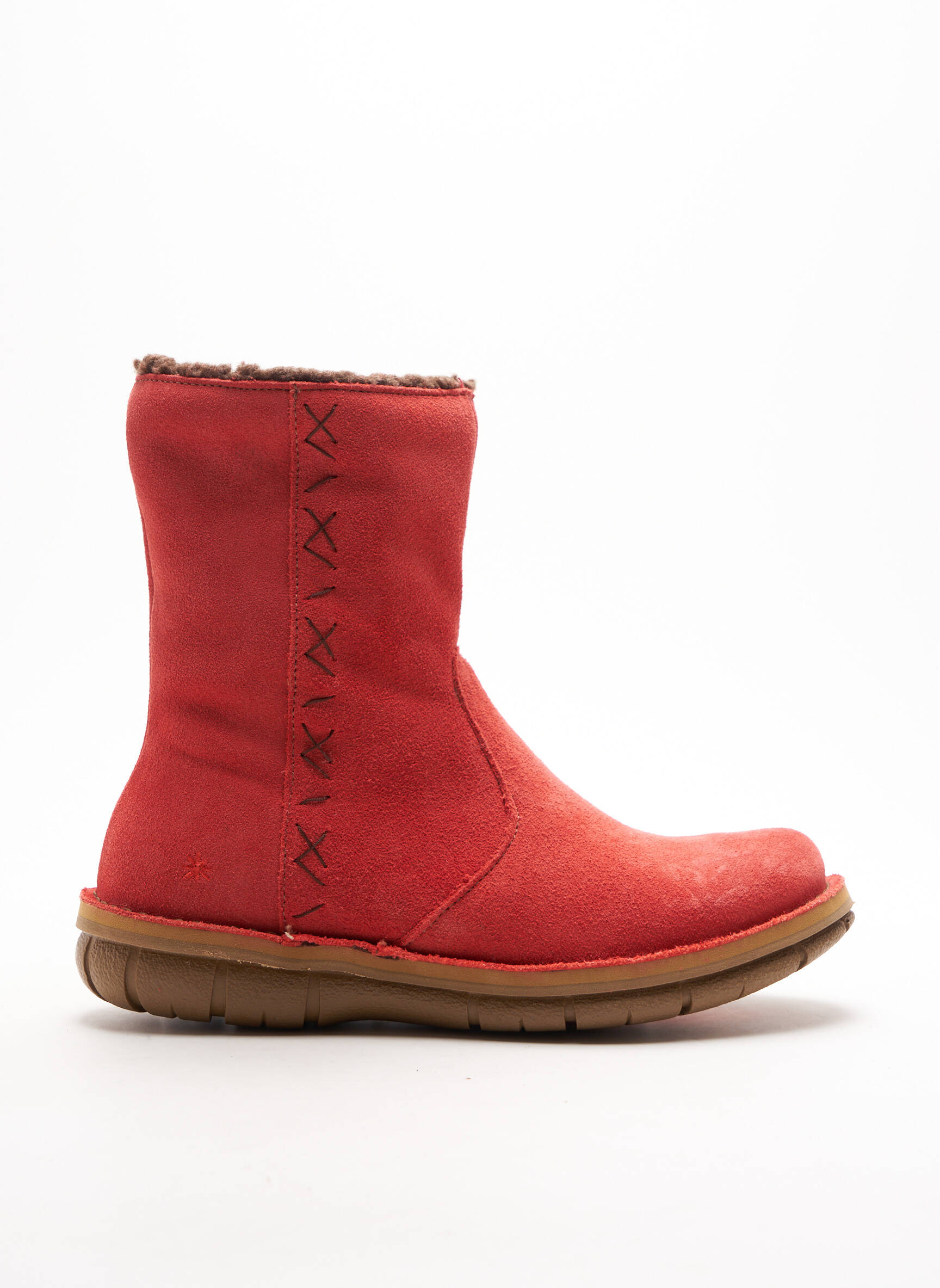 Art Bottines Femme couleur orange
