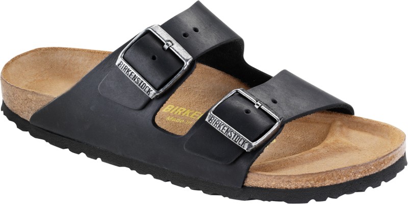 BIRKENSTOCK Pantoletten schwarz Arizona FL Schwarz