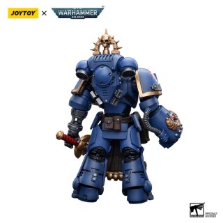 Warhammer 40k Action Figure 1/18 Ultramarines Lieutenant with Power Fist 12 cm