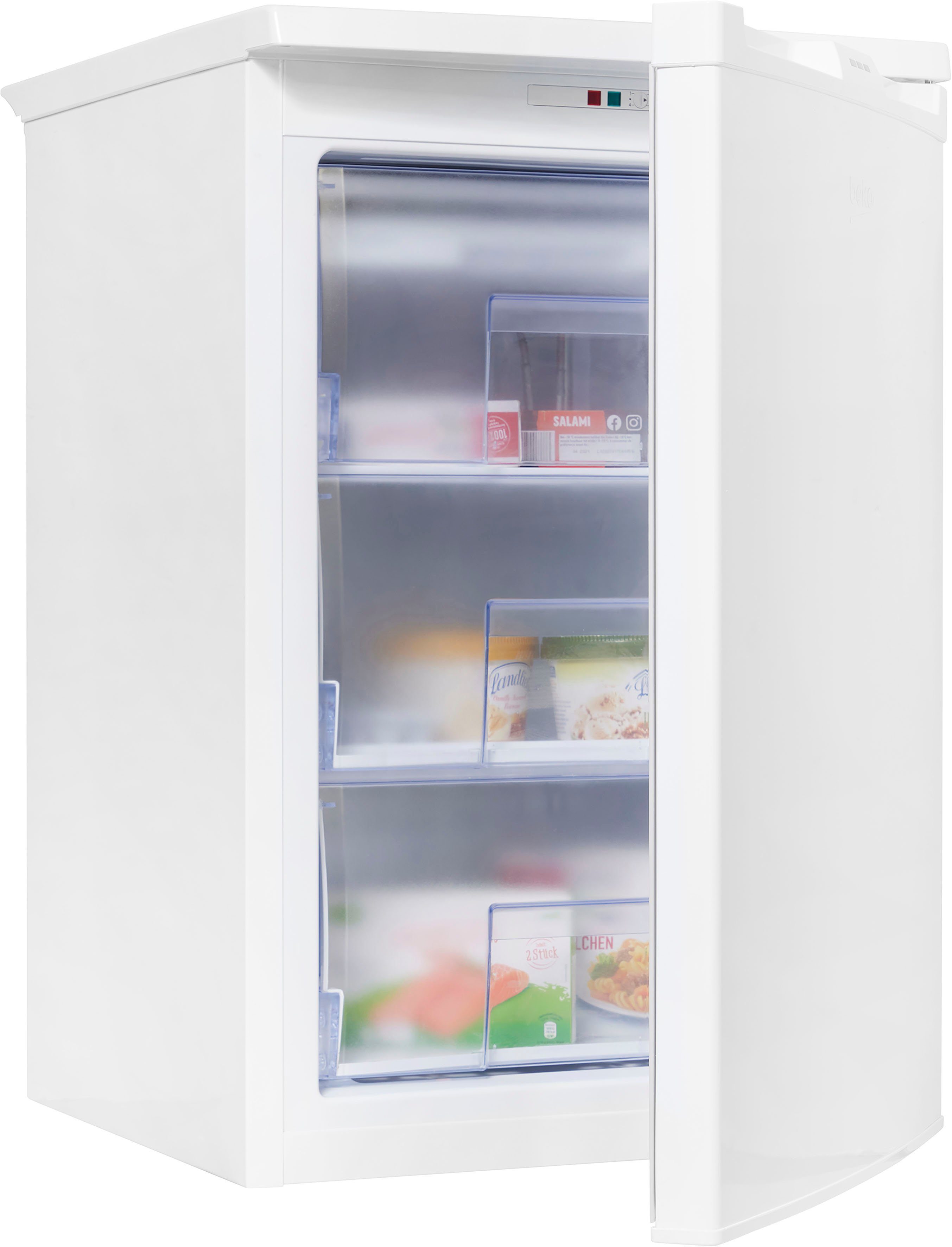 BEKO Gefrierschrank FSE1073N, 84 cm hoch, 54,5 cm breit