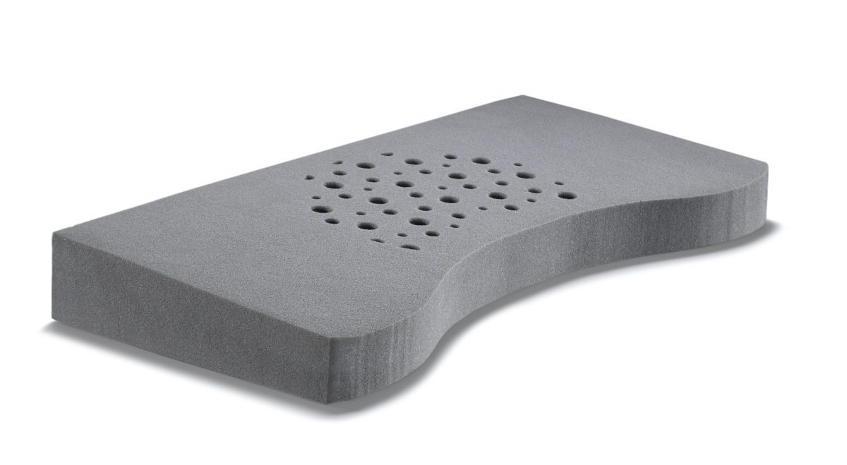 Schlaraffia Nackenstützkissen Geltex Flat 70 x 35 cm