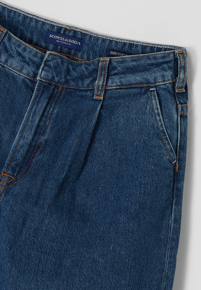 Loose Fit Jeans mit Lyocell-Anteil Modell 'The Shore' in blau