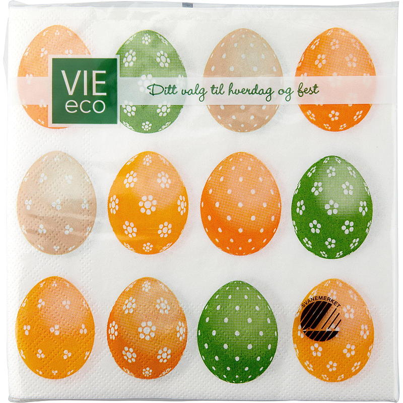 Vie Home Servietter 20-pk 33x33 cm, Påske