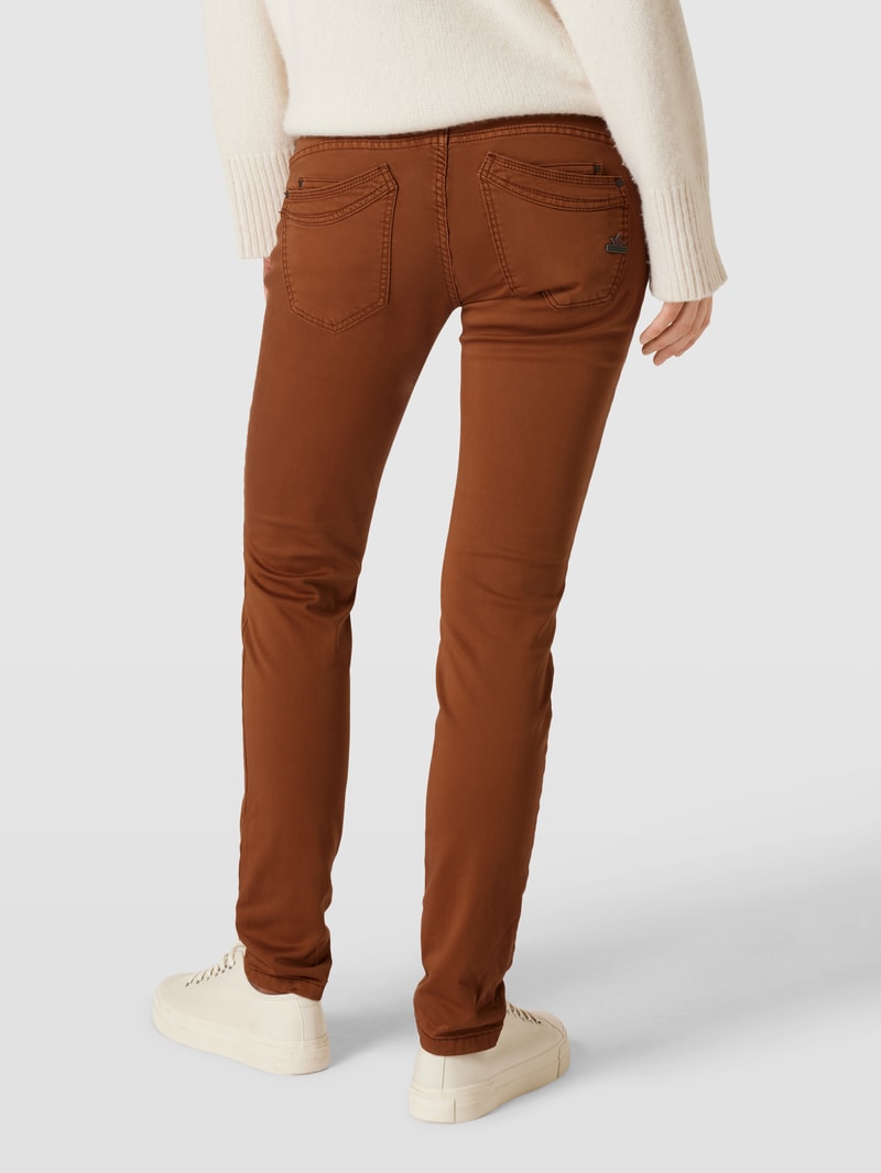 Hose im 5-Pocket-Design Modell 'MALIBU' in cognac