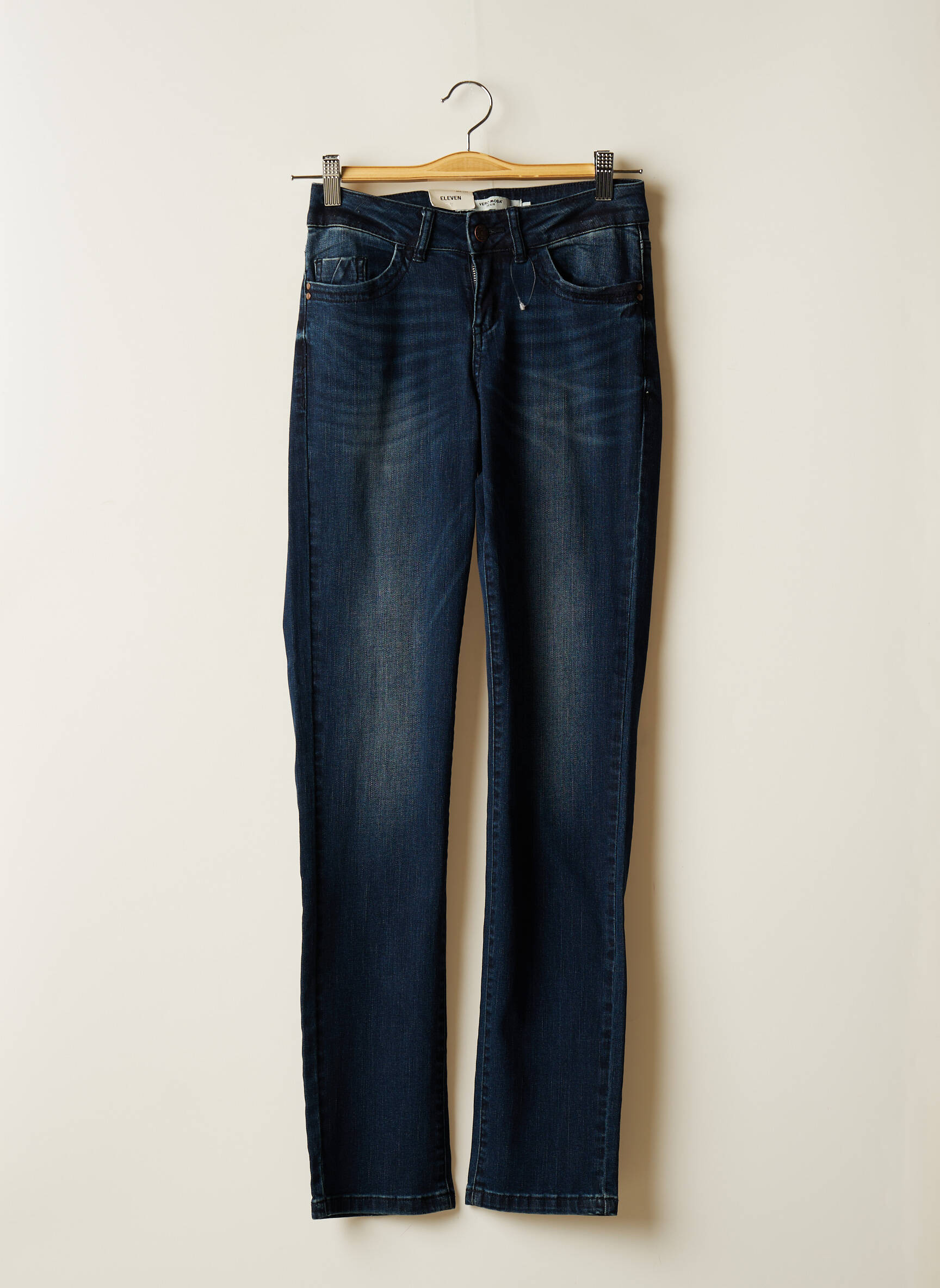 Vero Moda Jeans Coupe Slim Femme couleur bleu