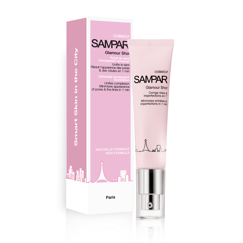 Sampar Glamour shot Fond de teint transparent