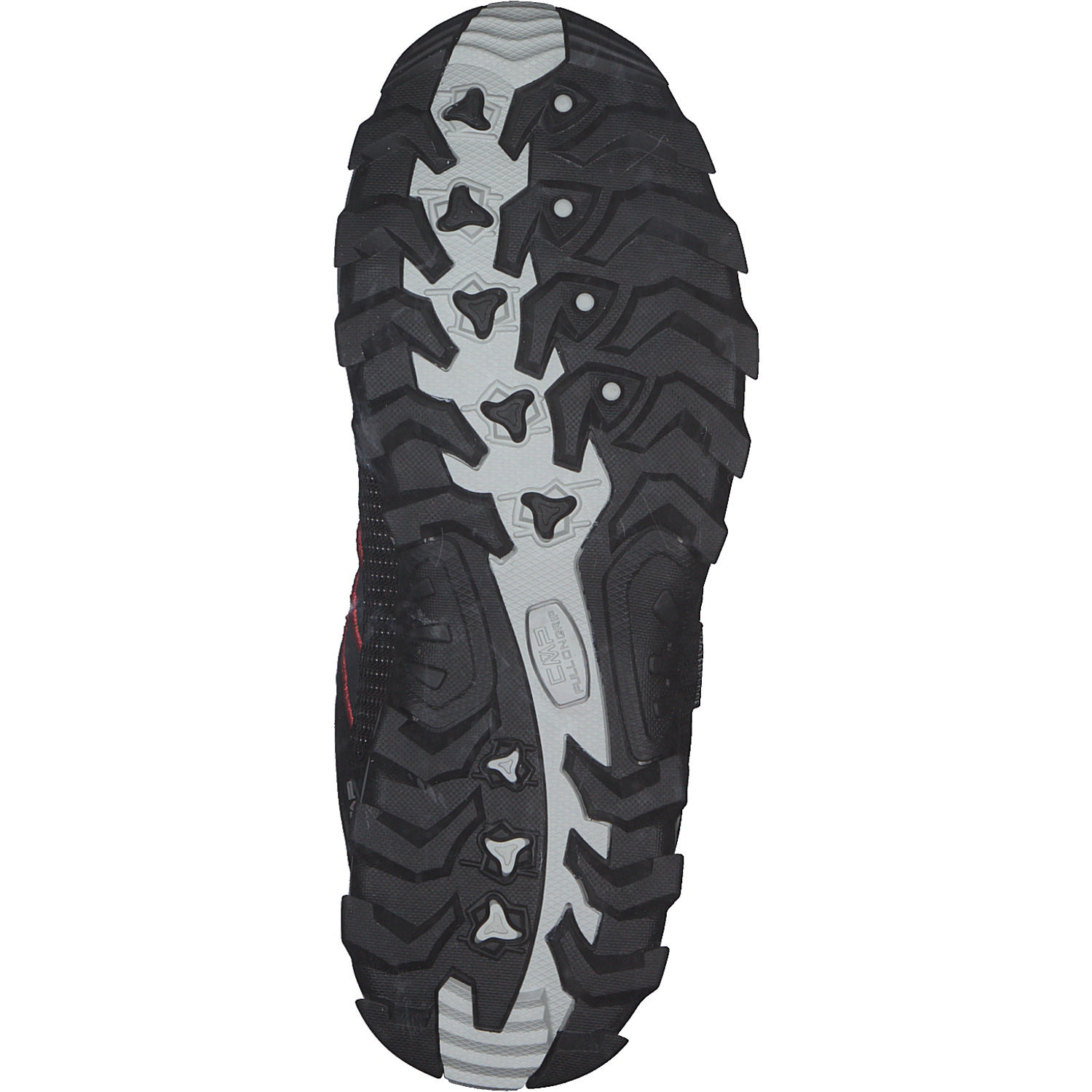 CMP Rigel Low 3Q13246, Trekkingschuhe, Damen, Grau/rot