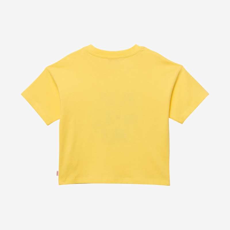 T-shirt fille jaune Catimini