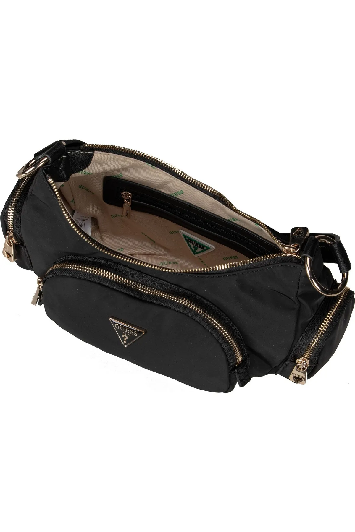 Guess  Handtasche - Schwarz - Unifarben