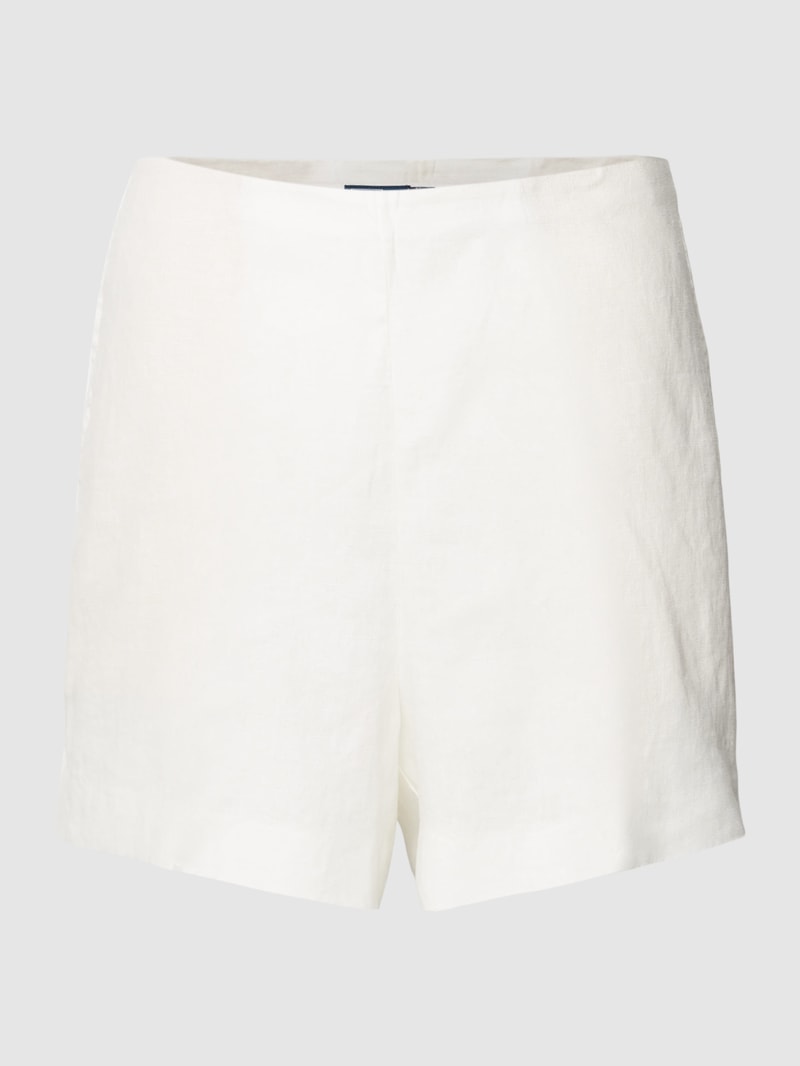 Shorts mit französischen Eingrifftaschen in offwhite