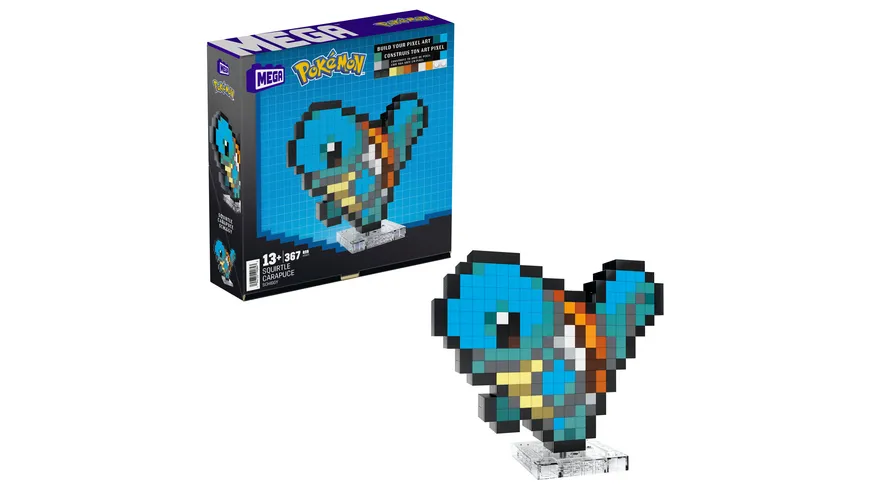 MEGA Pokémon Shiggy Pixel Art