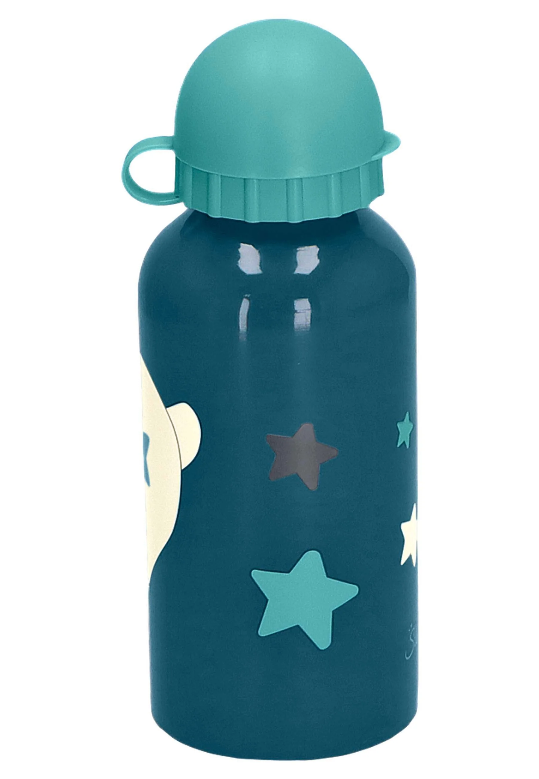 Trinkflasche Eisbär Elia in Dunkeltürkis für 400ml