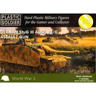 15mm WW2 German Stug III Ausf F8G Assault Gun (5)