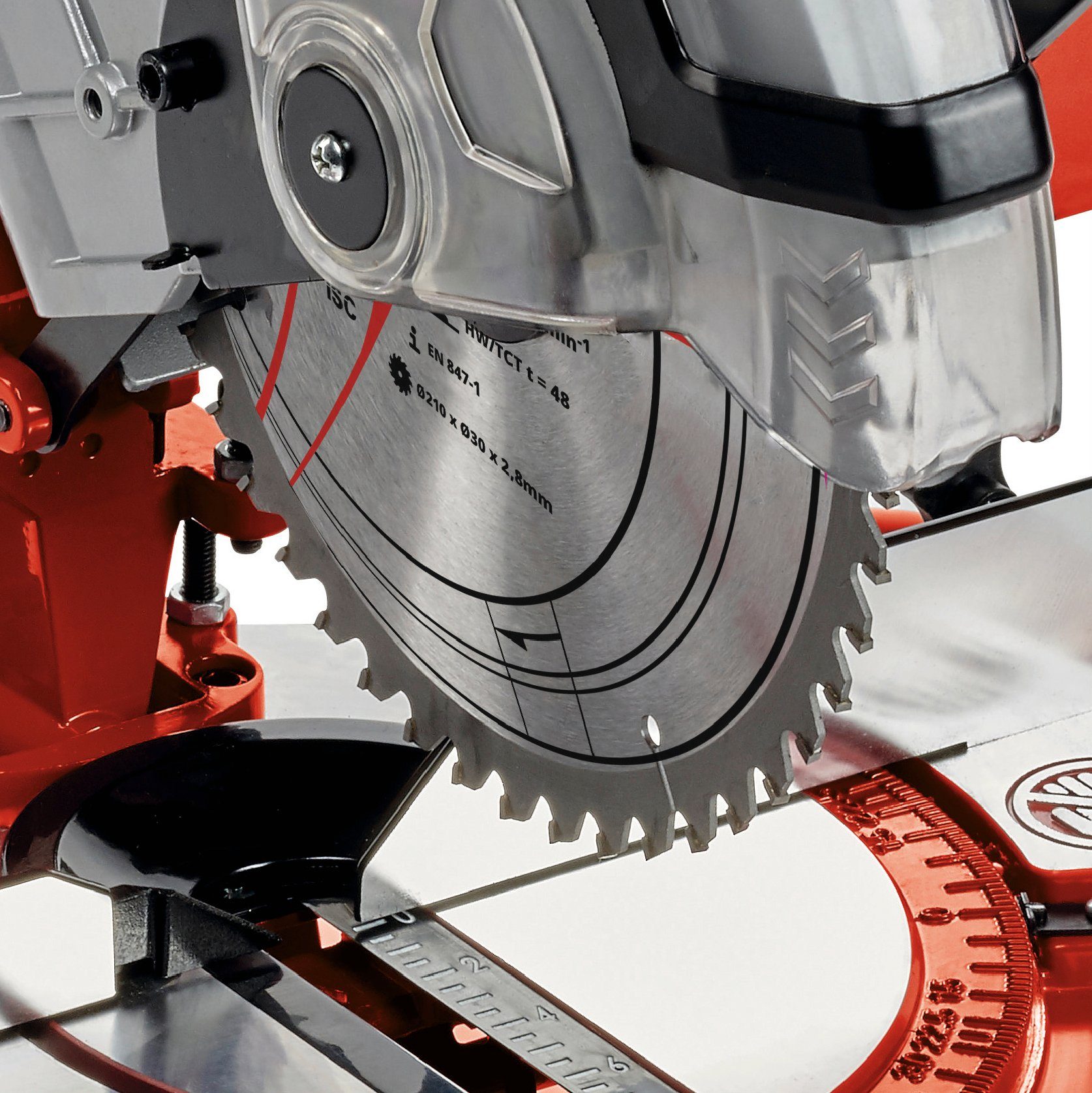 Einhell Kapp- und Gehrungssäge TC-MS 2112, 1400 W, 5000 U/min, Tischverlängerungen