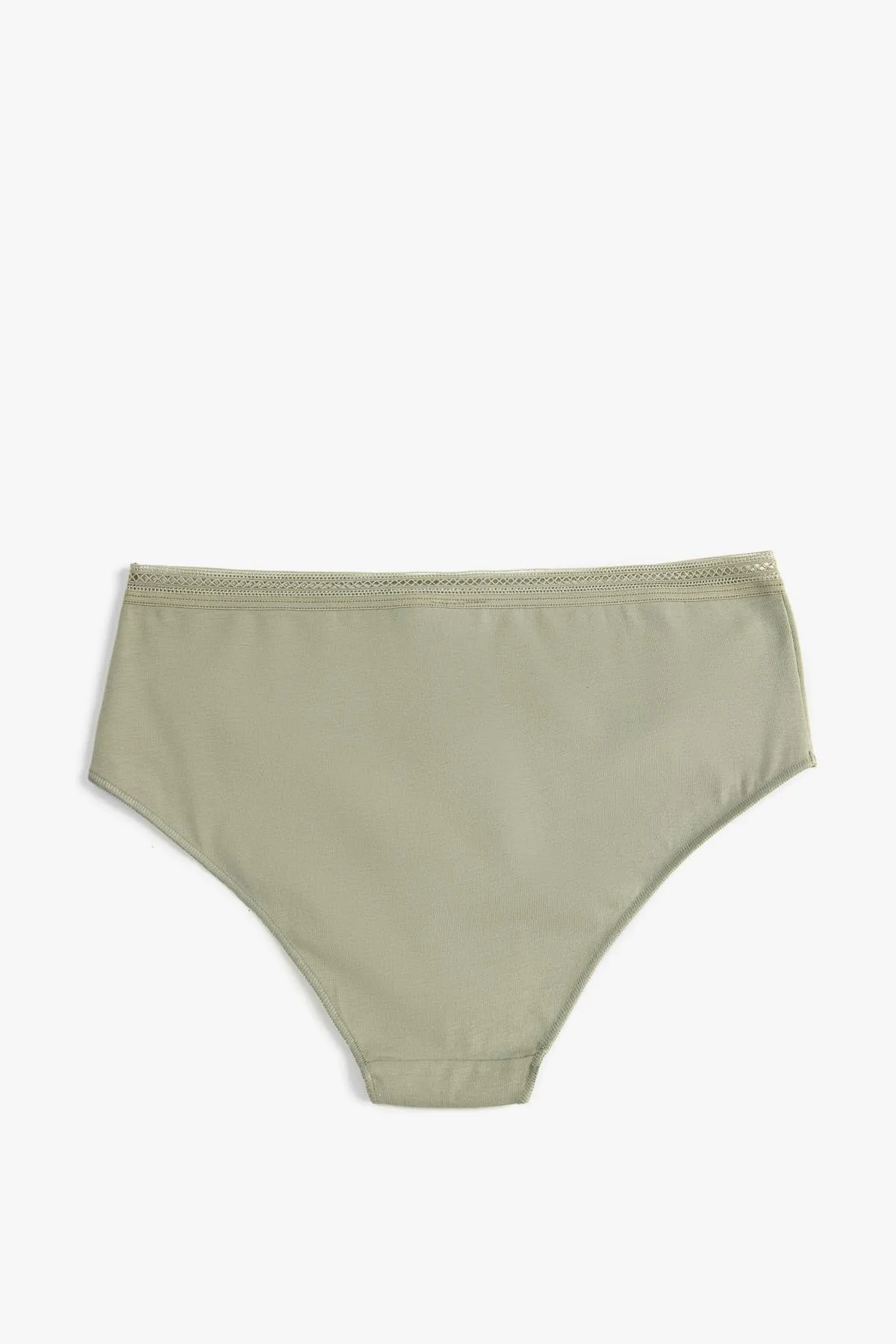Koton  Hipster-Höschen, Basic-Taille aus Baumwolle, Spitze