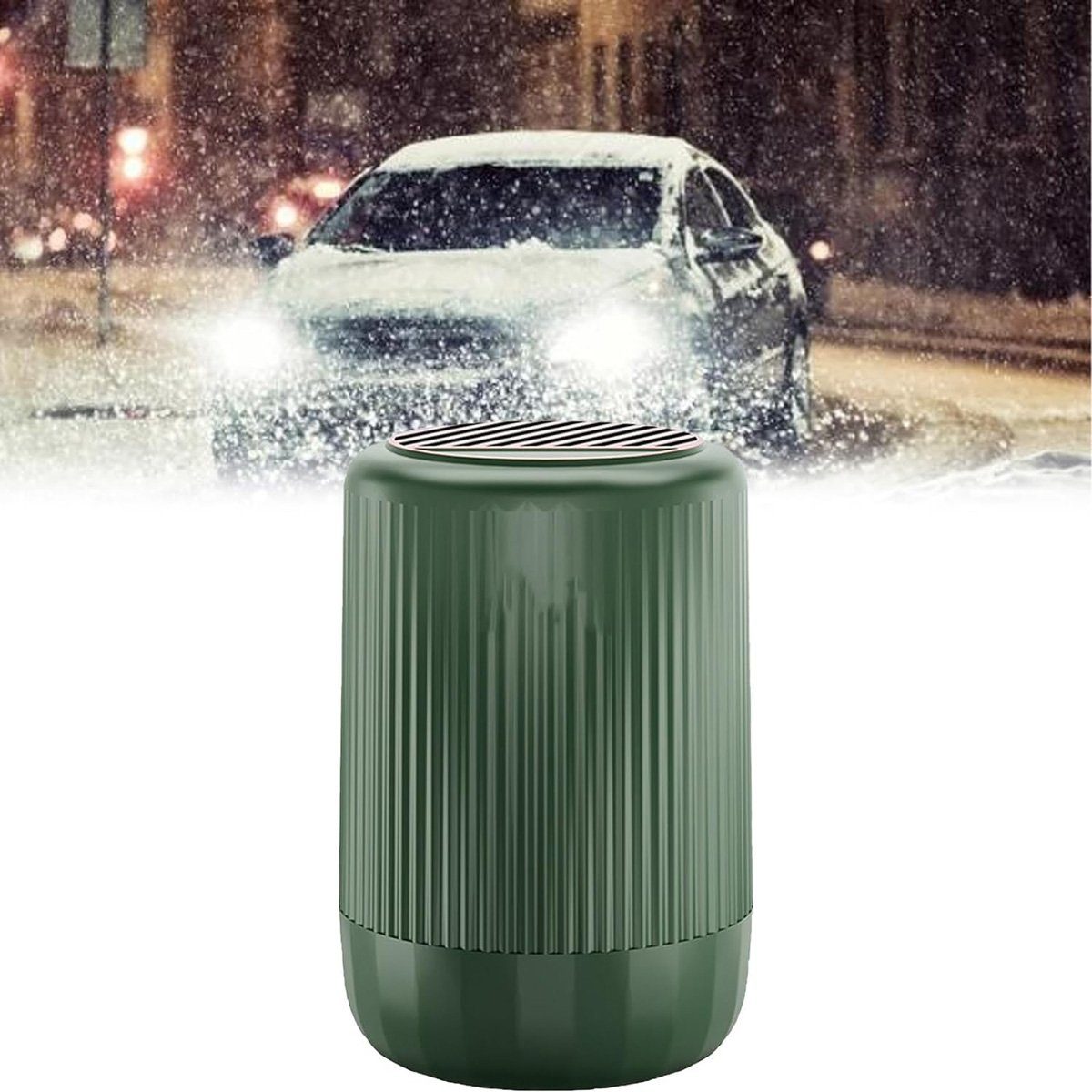 Yoyaxi Heizgerät Tragbarer Auto-Mikrowellen-Enteiser:Enteisung,Erwärmung,360°-Enteisung, Am Fahrzeug montierter Enteiser,der mit der gleichen Frequenz vibriert
