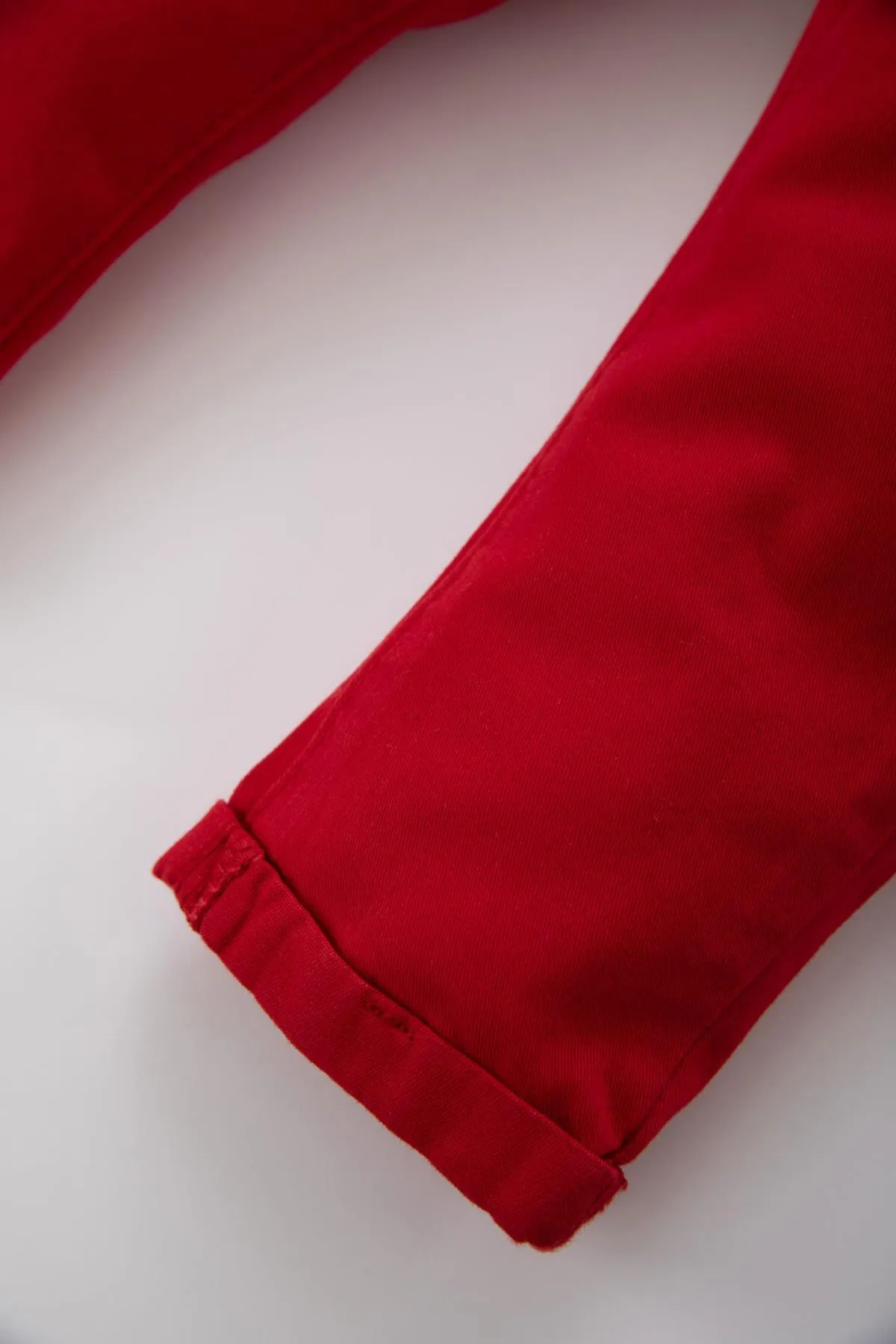 DeFacto  Baby-Jungen Basic Rote Gabardine Hose Z2703a223sp