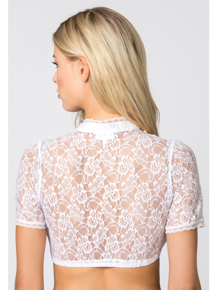 Stockerpoint Stockerpoint Dirndlbluse Liona in weiss günstig kaufen