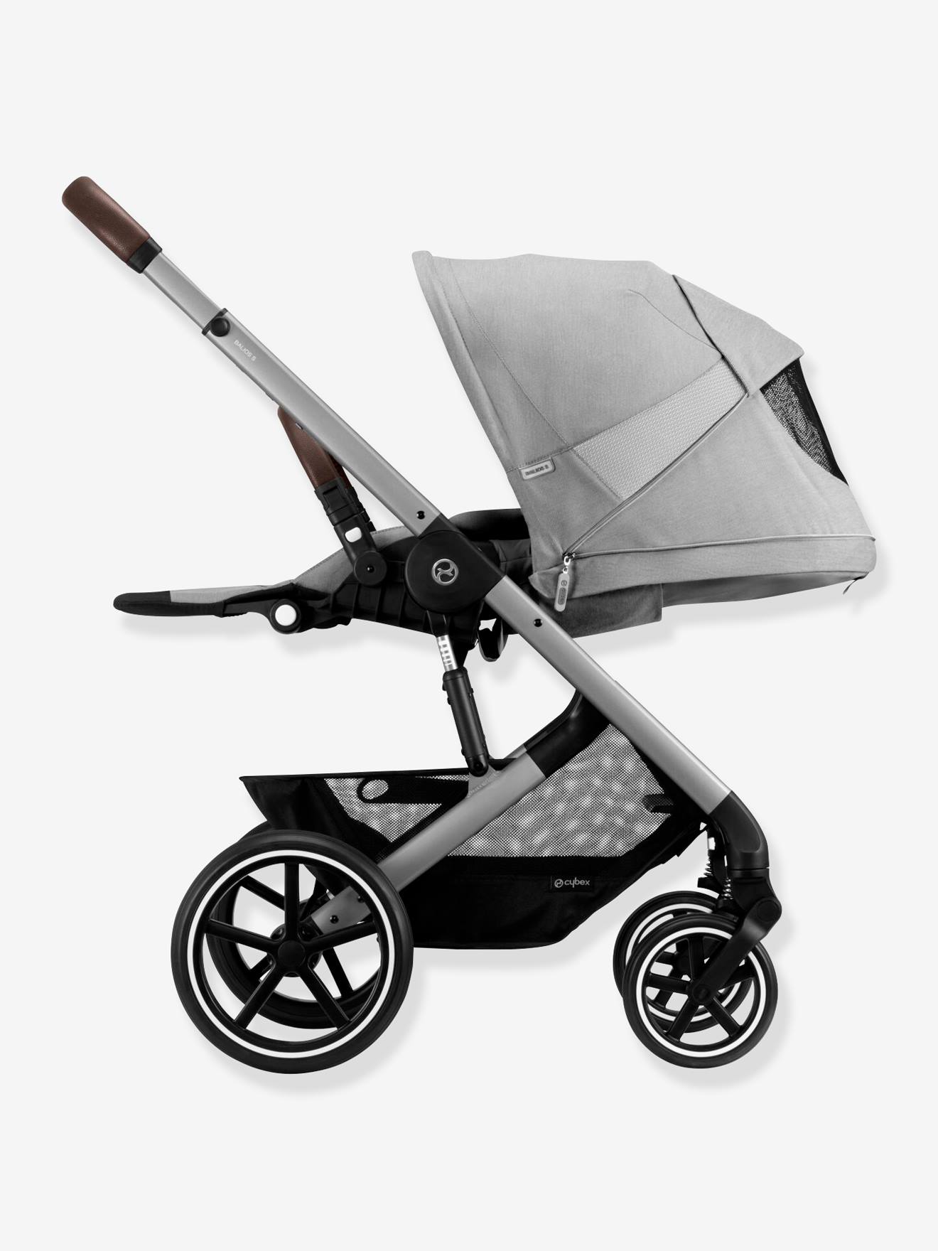 Cybex Wendbarer Kinderwagen BALIOS S LUX 2023 CYBEX Gold - grau