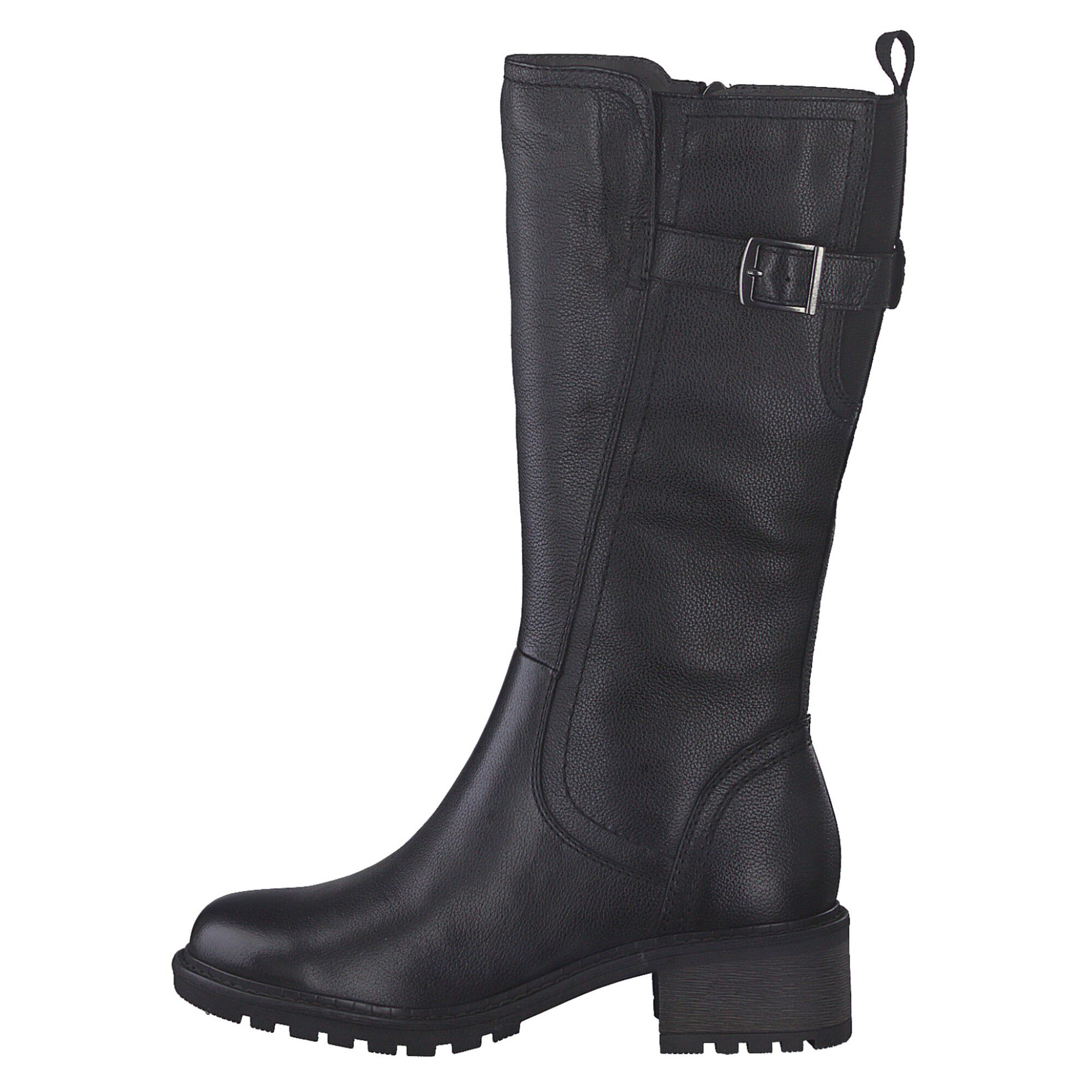 Bottes mi-hautes cuir