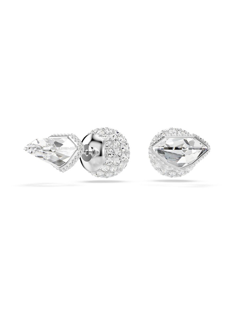 Swarovski Lucent stud earrings with crystal
