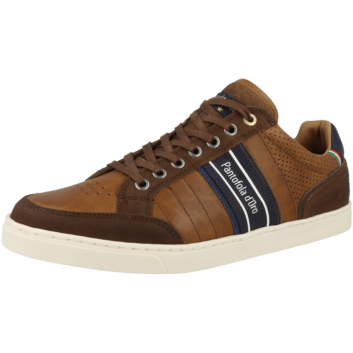 Pantofola d Oro Laceno Uomo Low Sneaker Low braun