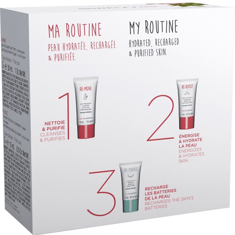My Clarins Coffret My Clarins Le trio Belle Peau Soin visage