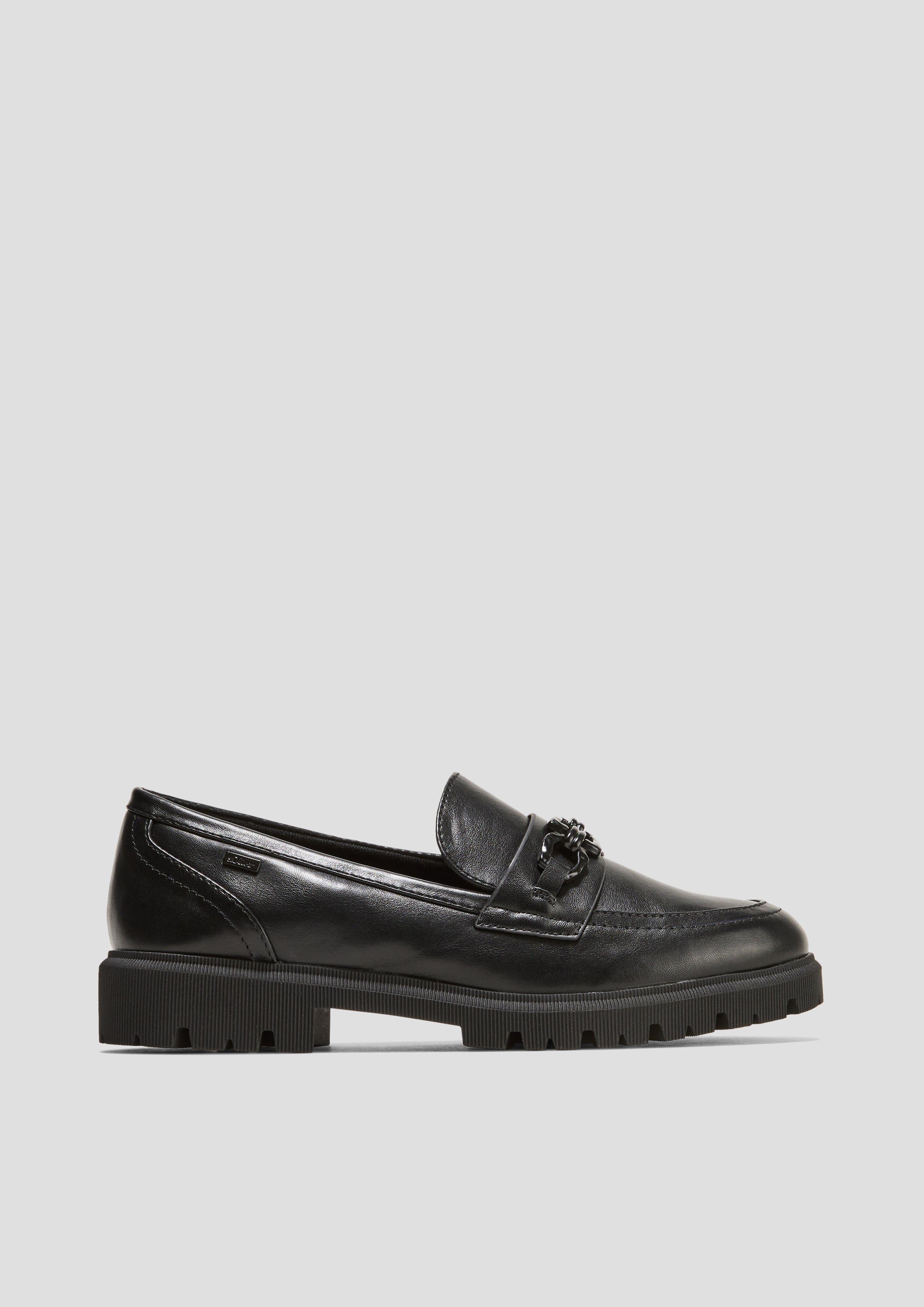 Modische Loafer in Leder-Optik  6008890-001