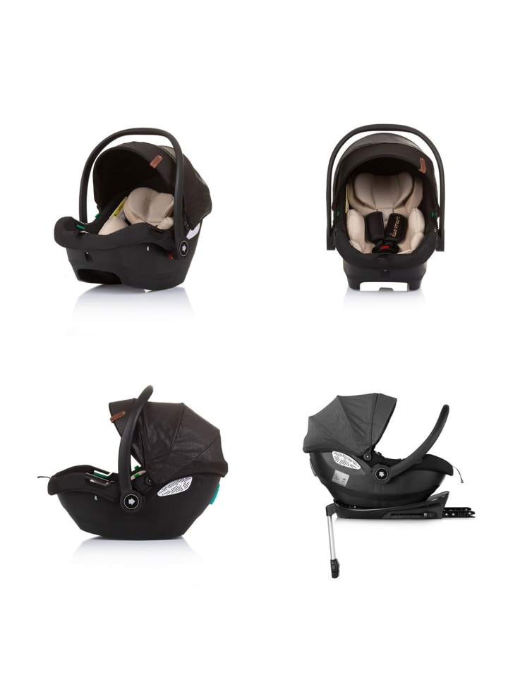Chipolino i-Size Babyschale Duo Smart in schwarz günstig kaufen onesize