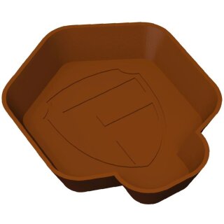 Feldherr Token-Tray: SHELL Classic - Braun