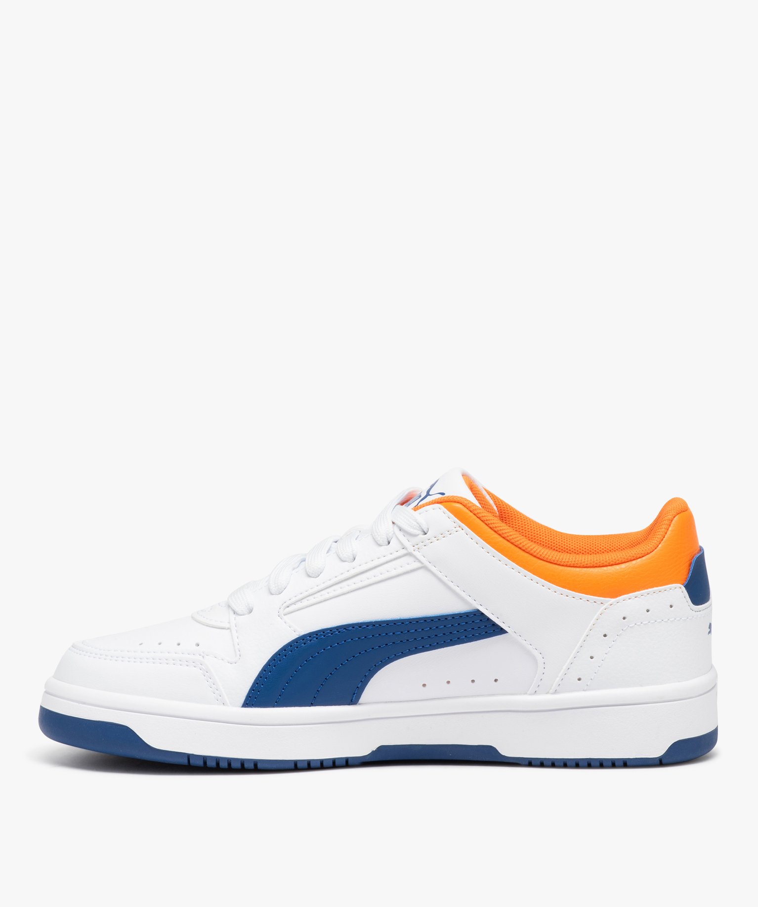 Baskets Garçon multicolore à semelle amortissante - Puma blanc | GEMO