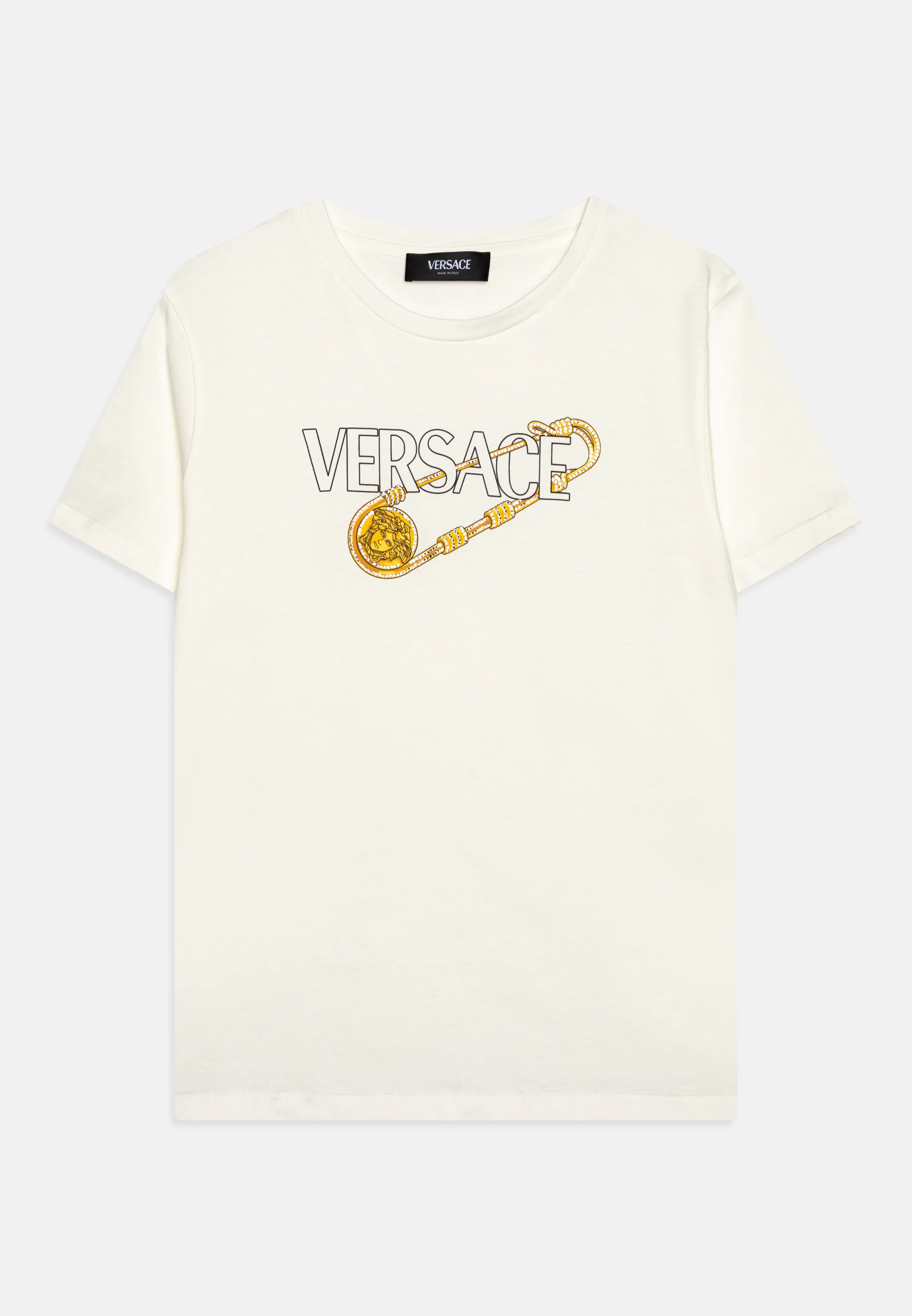 Versace LOGO PIN PRINT UNISEX - Camiseta con estampado