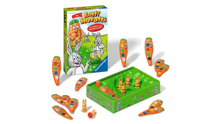 Ravensburger Spiel - Mitbringspiel Lotti Karotti