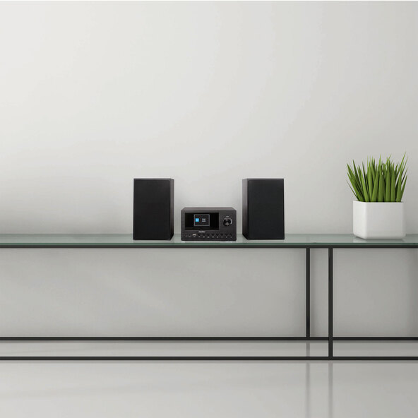 DAB+ Micro Audio System (MD85008), schwarz
