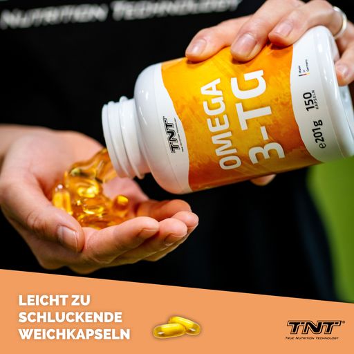 Omega 3-TG - Hochdosiertes EPA/DHA. aus reinem Fischöl