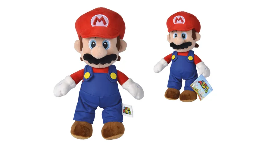 Super Mario - Mario - Plüsch 30 cm