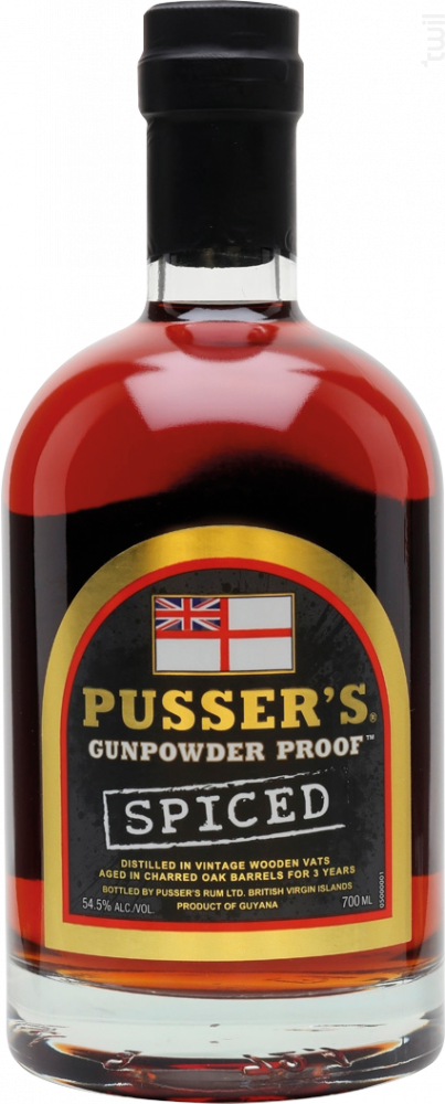 Pusser's Gunpowder Proof Spiced Pusser's Rum